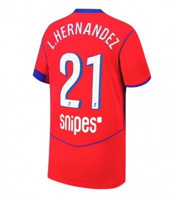 Paris Saint-Germain Lucas Hernandez #21 Tredje Tröja 2025-26 Kortärmad